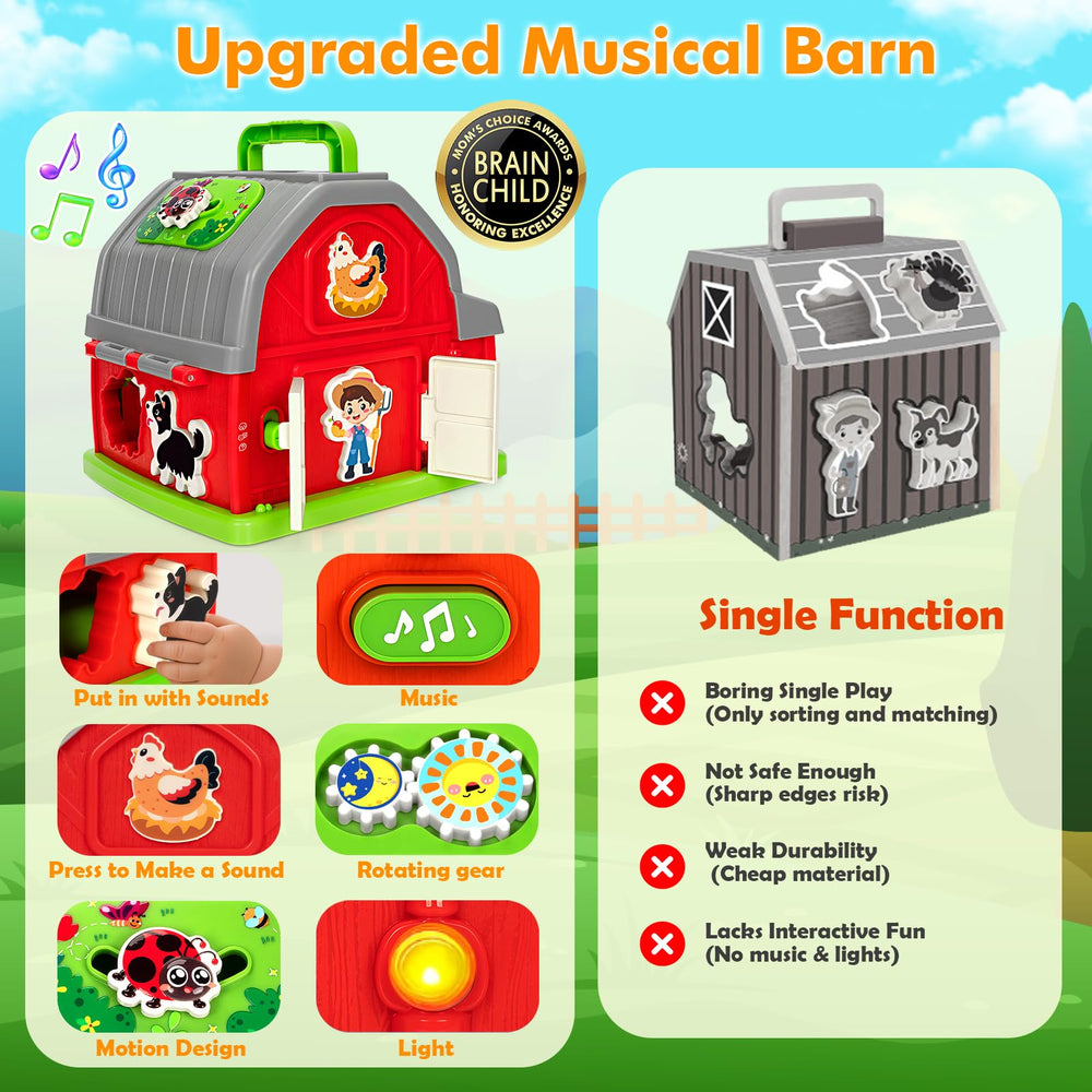 Ellinjan chick figure introduces animals and early language exposure.