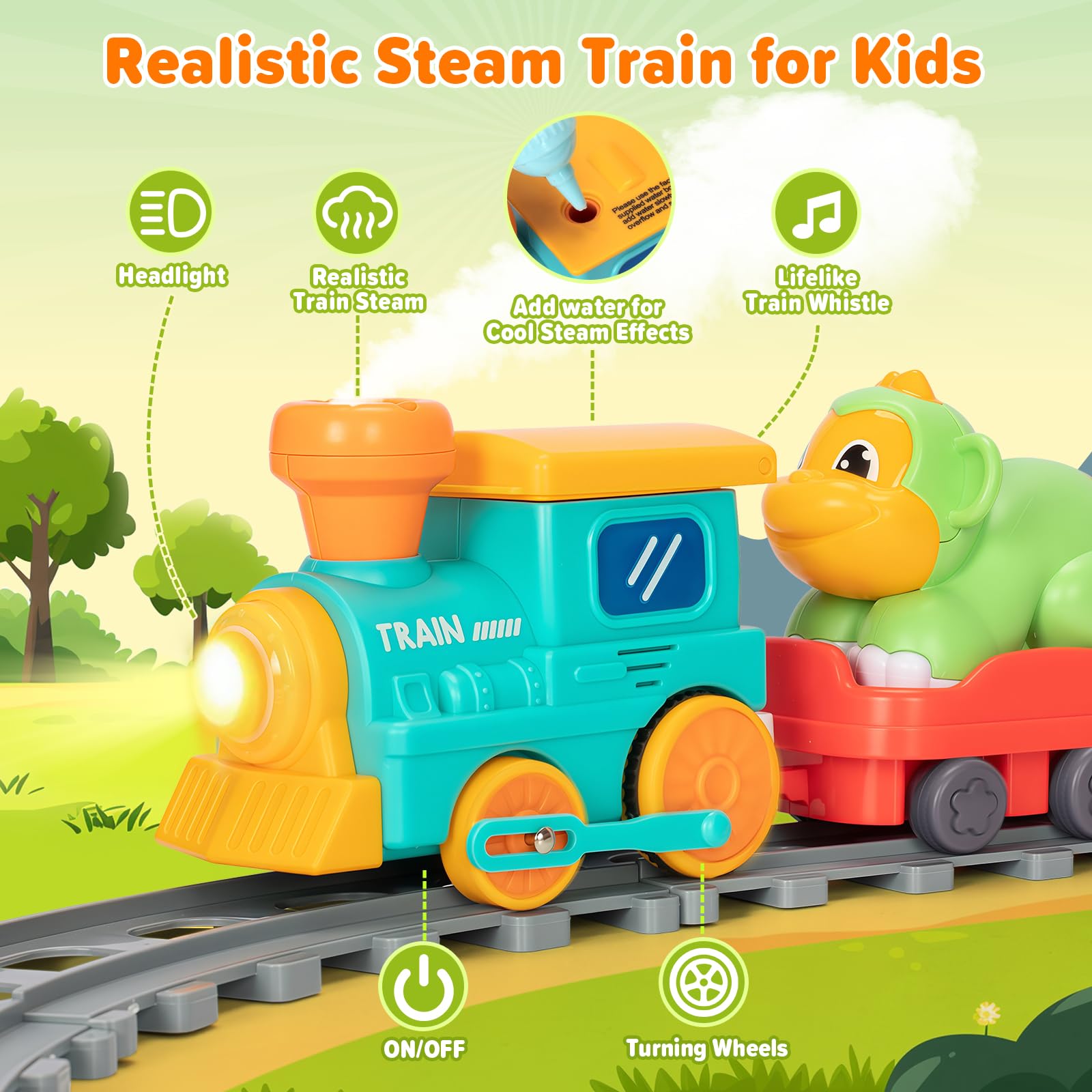 Ellinjan water injector provides steam for realistic moments