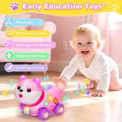 Ellinjan bilingual buttons teach letters and numbers in English and Spanish.