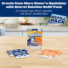 Elmer's Squishies kit reveals surprise characters with vibrant colors for collectible fun