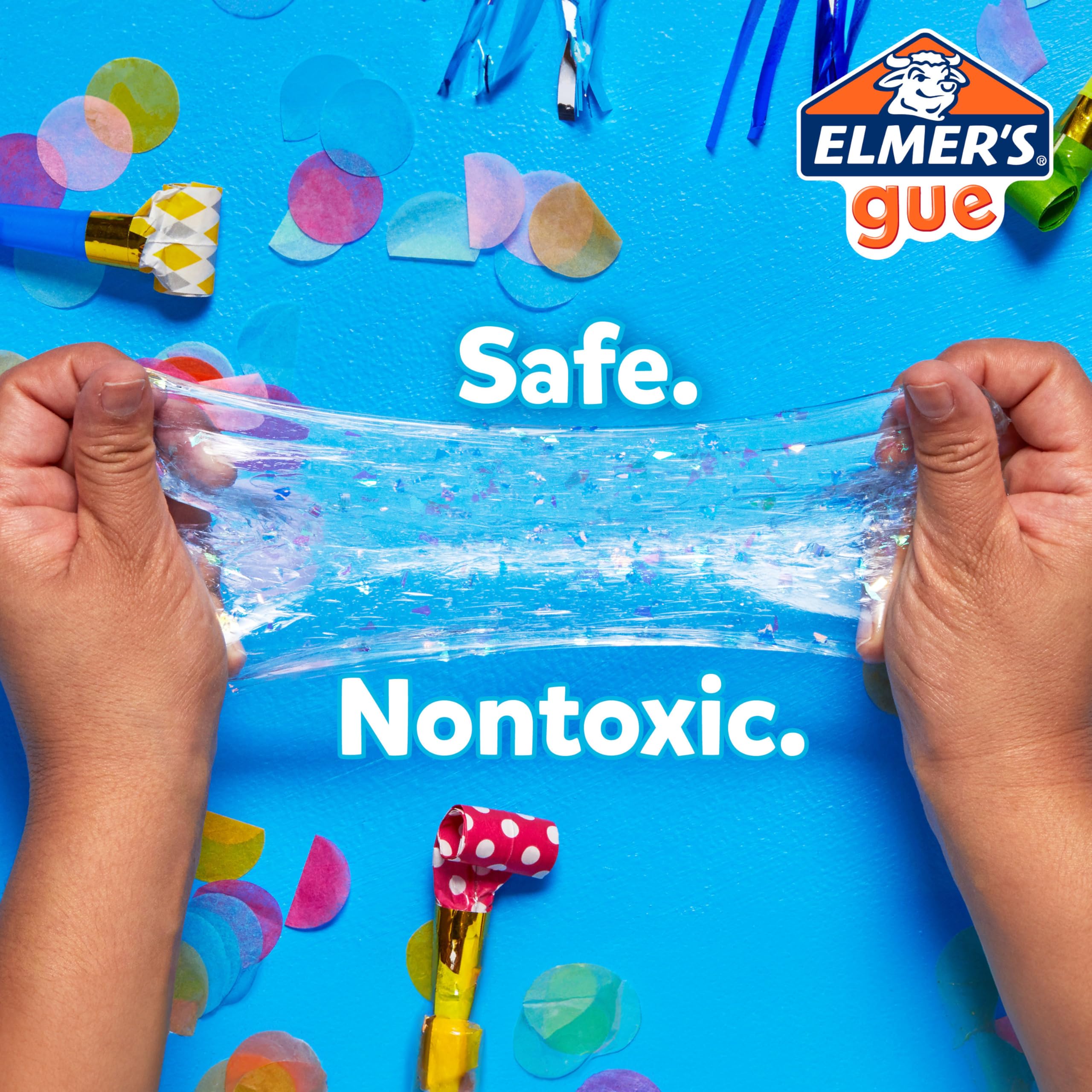 Elmer's All-Star Slime Kit Fruity Slushie premade slime ready to play