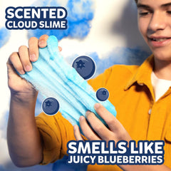 Kids playing with Elmer's Gue slime, creative at-home activity.