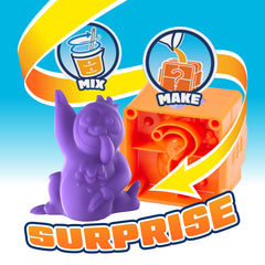 Elmer's Squishies mini-characters provide tactile fun during sensory play.