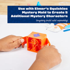 Elmer's Squishies refill pack uses Secret Solution B for colorful variations and play.