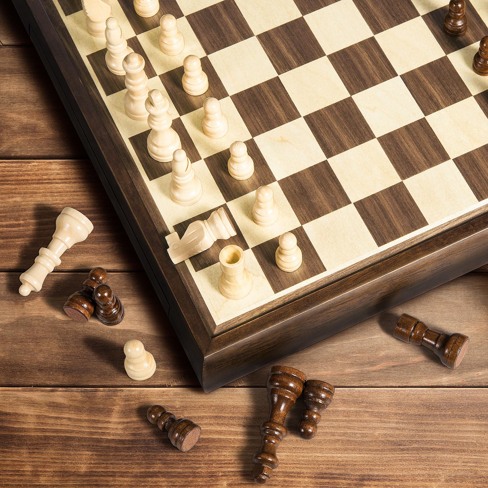 ELONGDI family game night setup with board ready to play