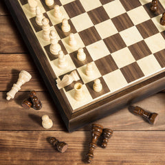 ELONGDI family game night setup with board ready to play