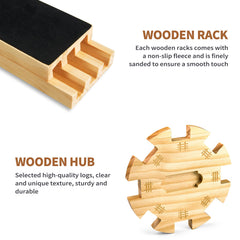 ELONGDI portable carrying case keeps domino set portable and protected