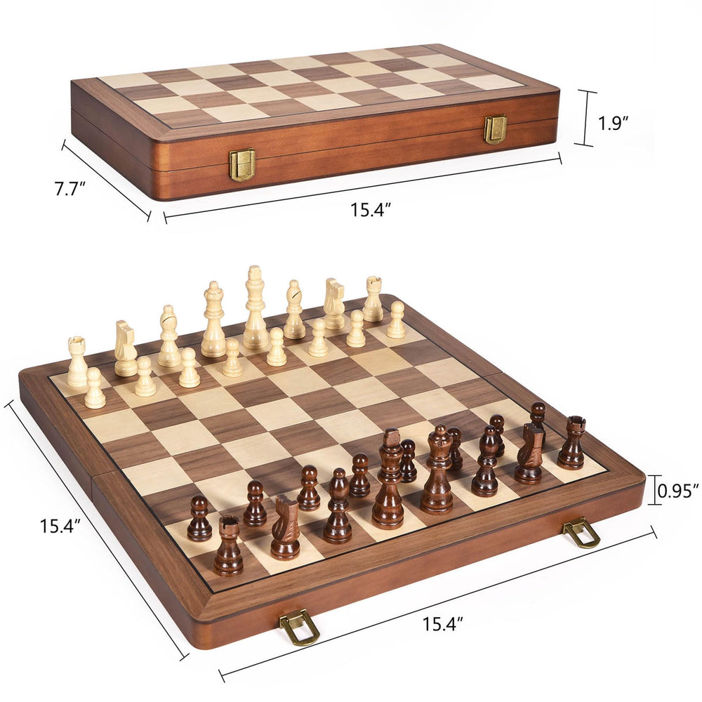 ELONGDI retro metal locks keep the board securely closed.