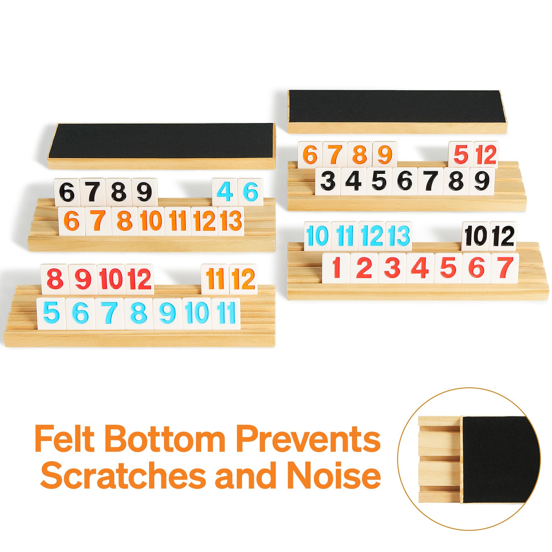 ELONGDI Rummy Cube portable case makes travel-ready game nights easy.