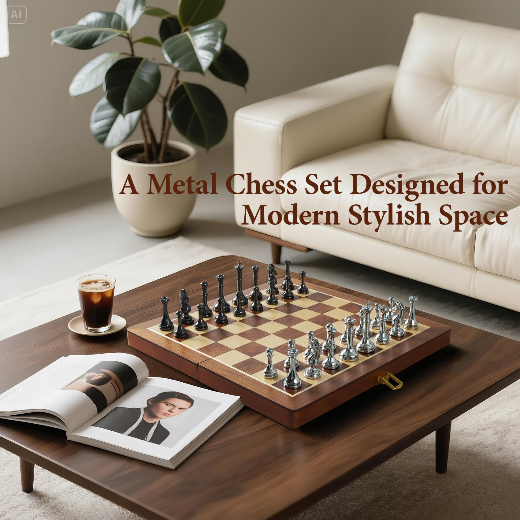 ELONGDI smooth natural wood surface enhances tactile feel and classic style.