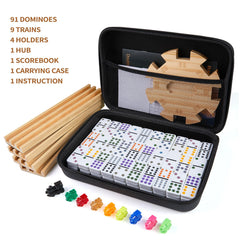 ELONGDI wooden trays and hub for smooth organization during play