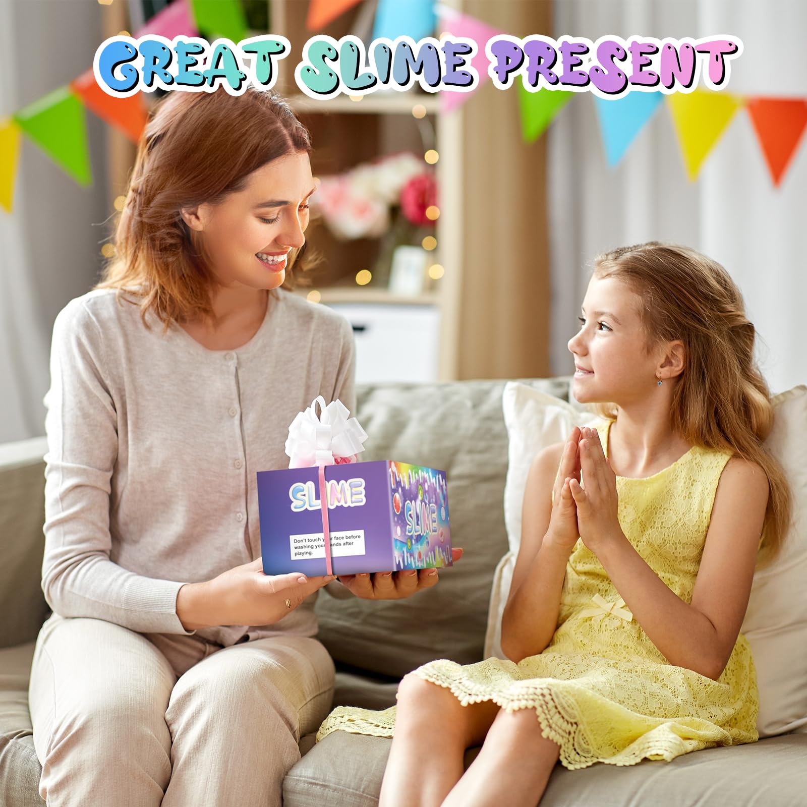 Elover Reusable slime containers with airtight storage after play