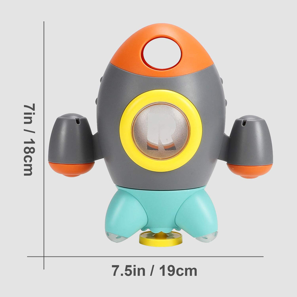 Elovien gift-ready rocket bath toy is perfect for birthdays and holidays.