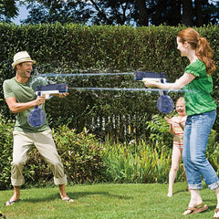 ELPSCGROO electric water gun pink front view for backyard battles