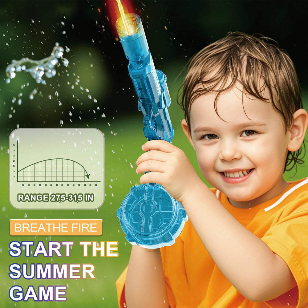 ELPSCGROO water gun manual-automatic mode switch enables flexible combat setups.