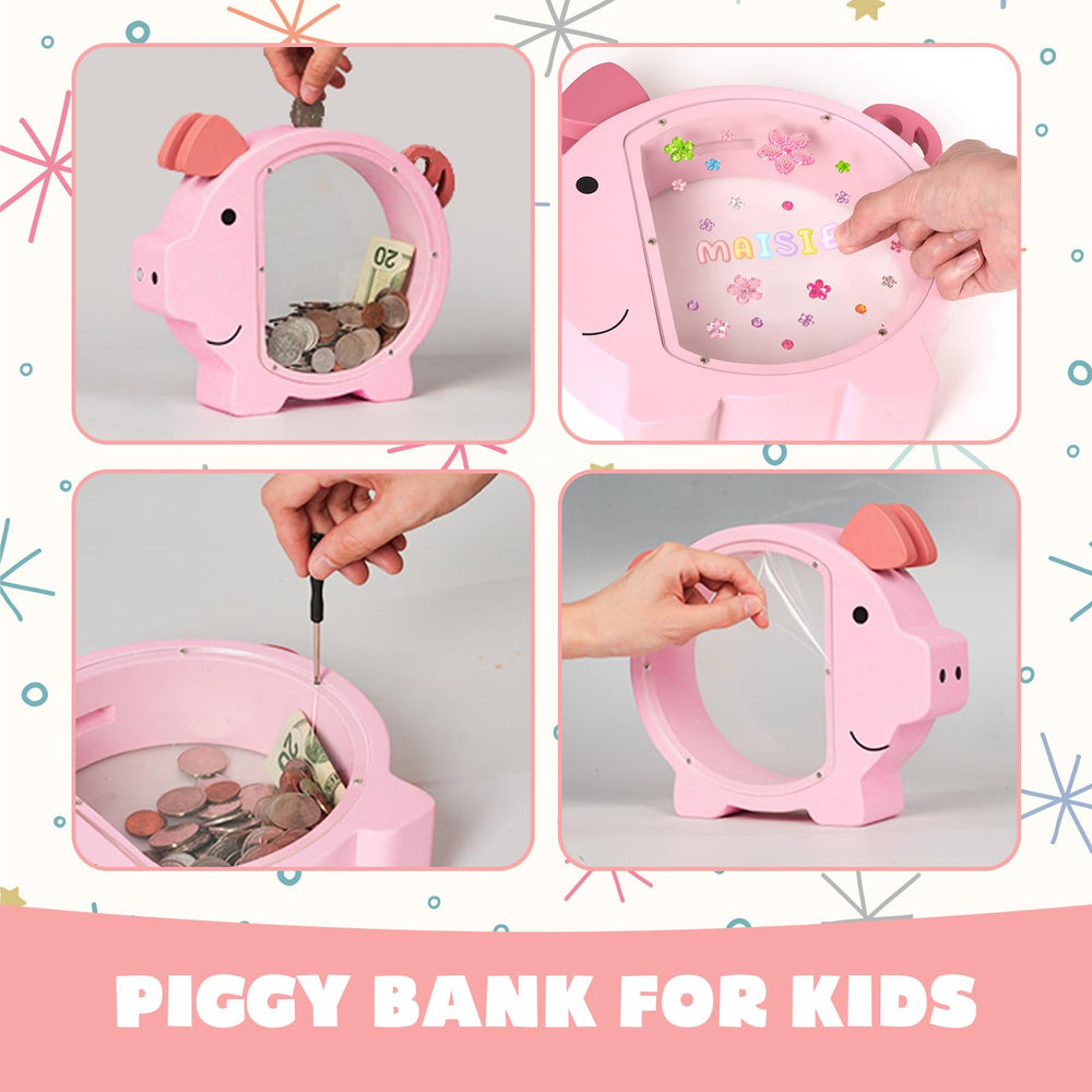 ELX Piggy Bank in a child’s room doubles as charming decor.