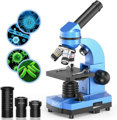 Emarth microscope for kids with 52-piece educational kit for hands-on science learning