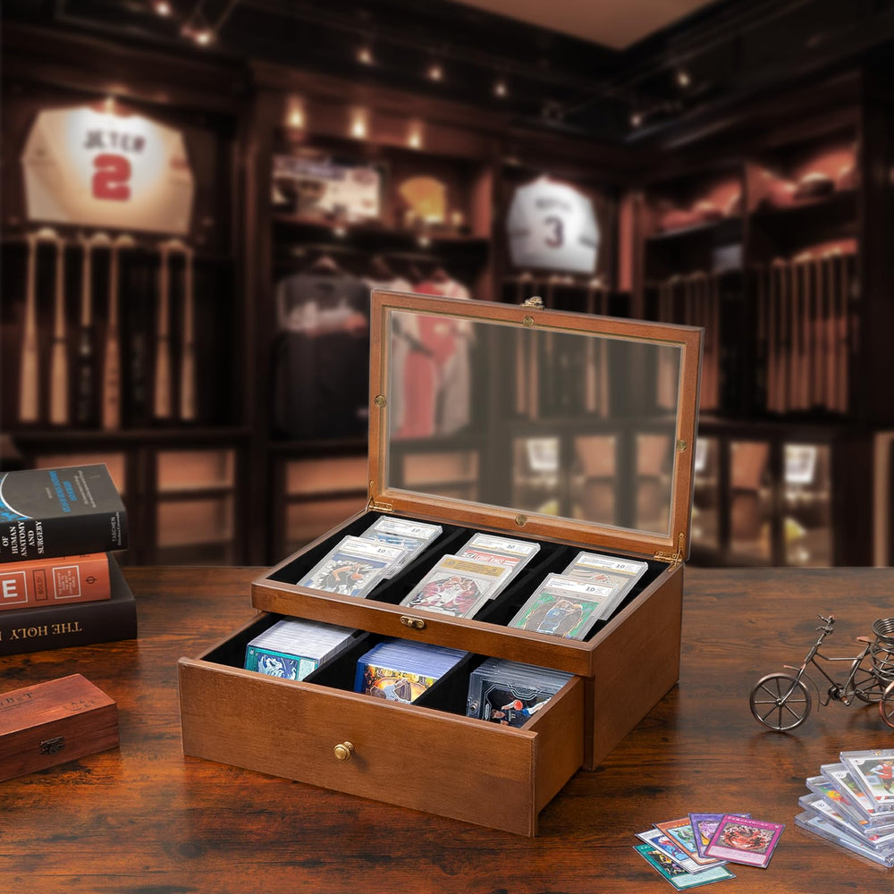 Emfogo card collection organizer ideal for sports cards