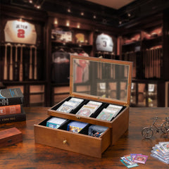 Emfogo card collection organizer ideal for sports cards