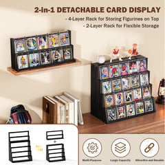 Emfogo deep slots prevent wobble and keep cards securely in place