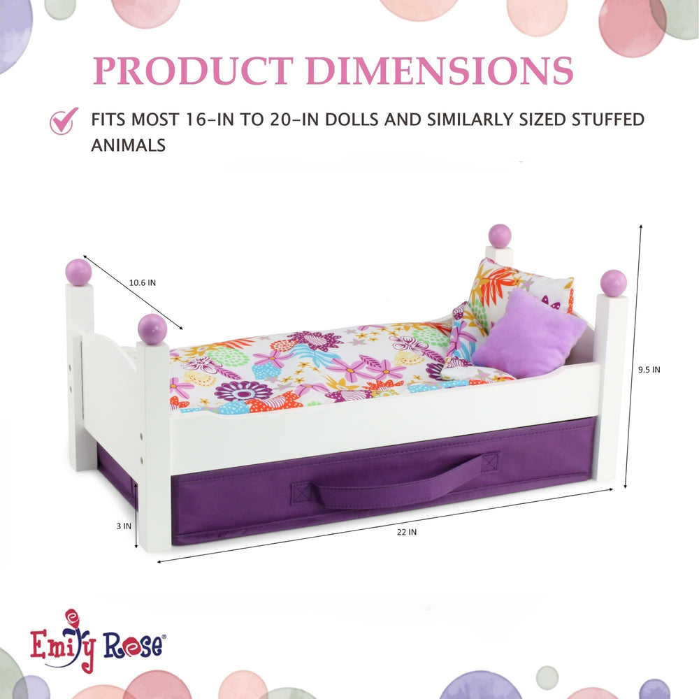 Emily Rose included hardware enables quick, secure assembly.