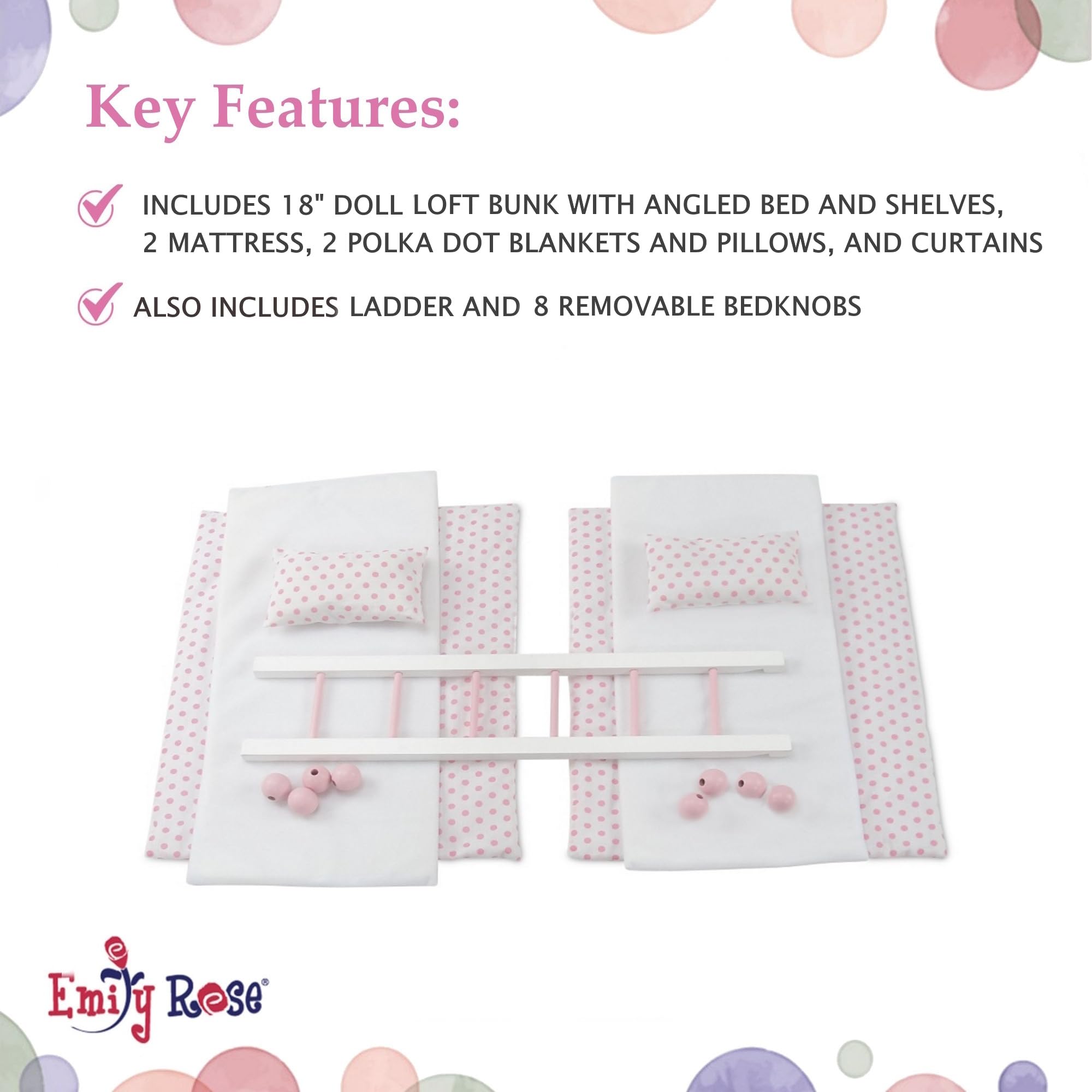 Emily Rose quick 30-minute assembly with clear instructions for busy families.