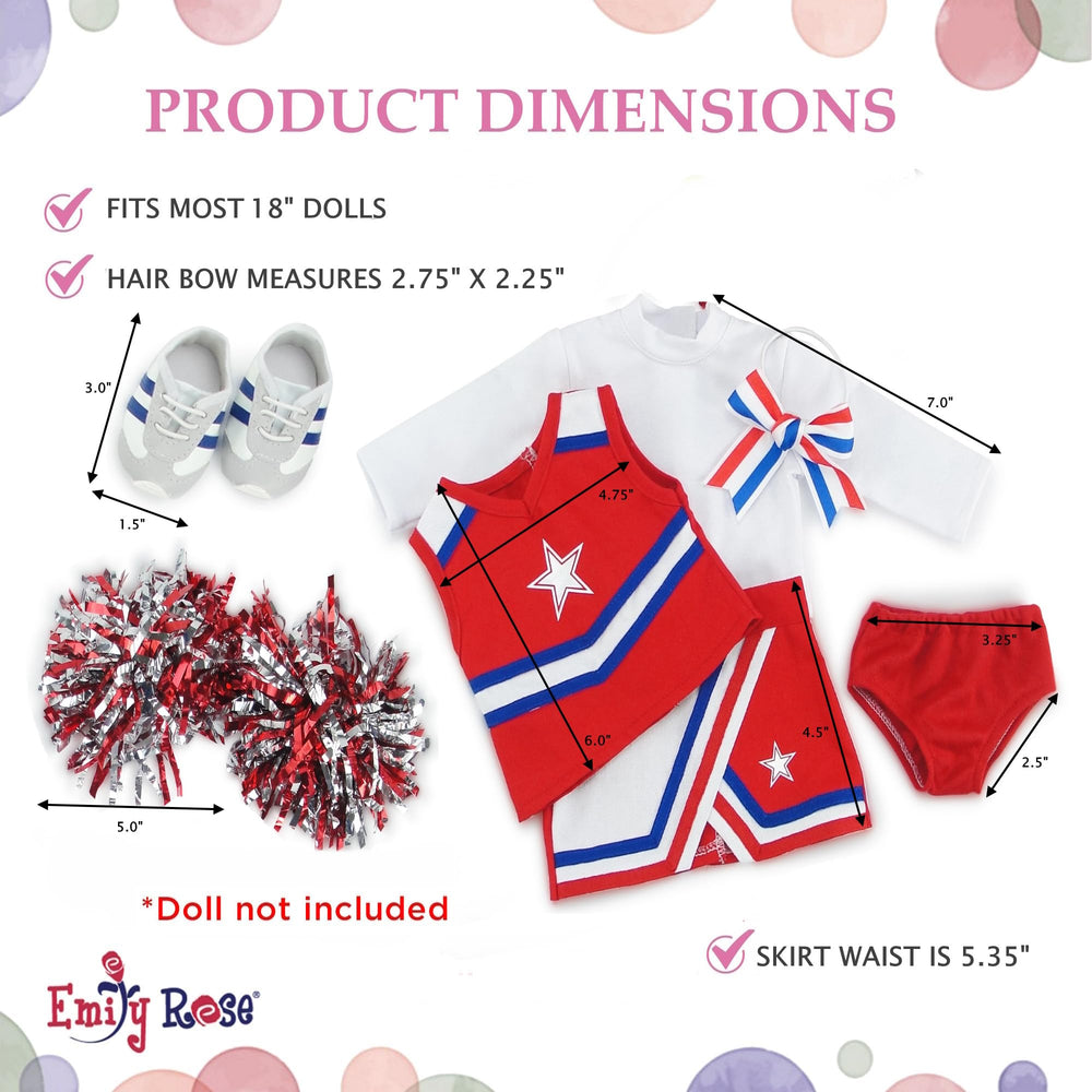 Emily Rose doll shoes sized for secure wear during pretend games