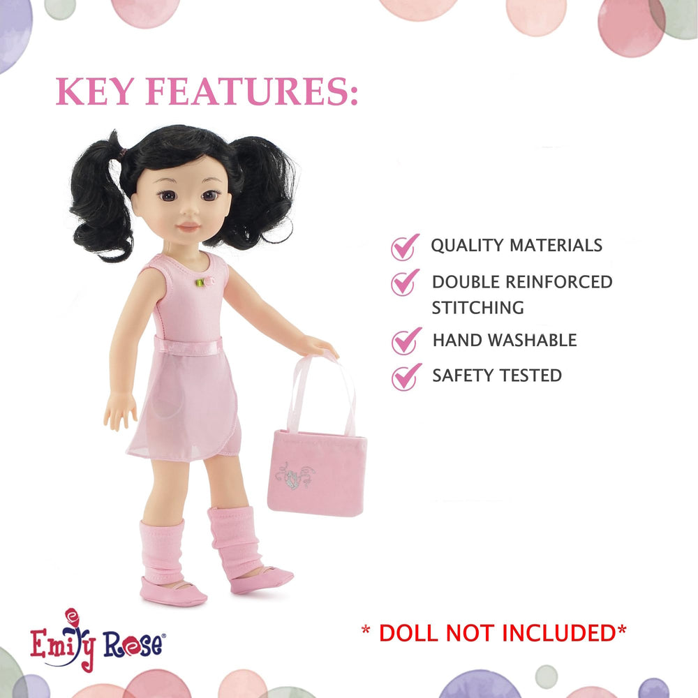 Emily Rose ballet shoes on display for graceful movement and outfit coordination