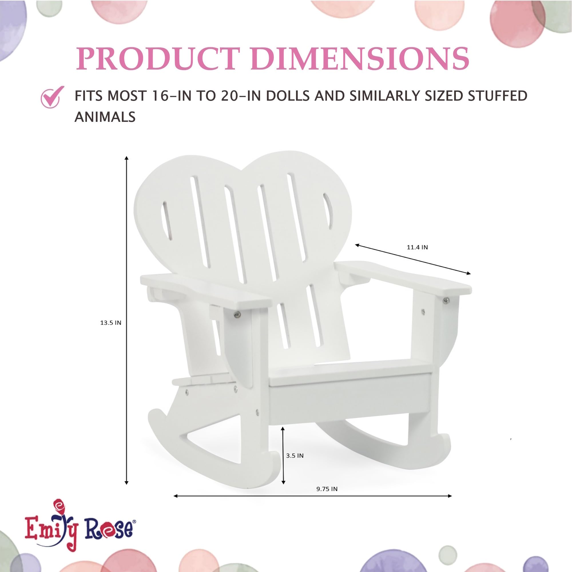 Emily Rose durable, safe materials for kid-friendly play