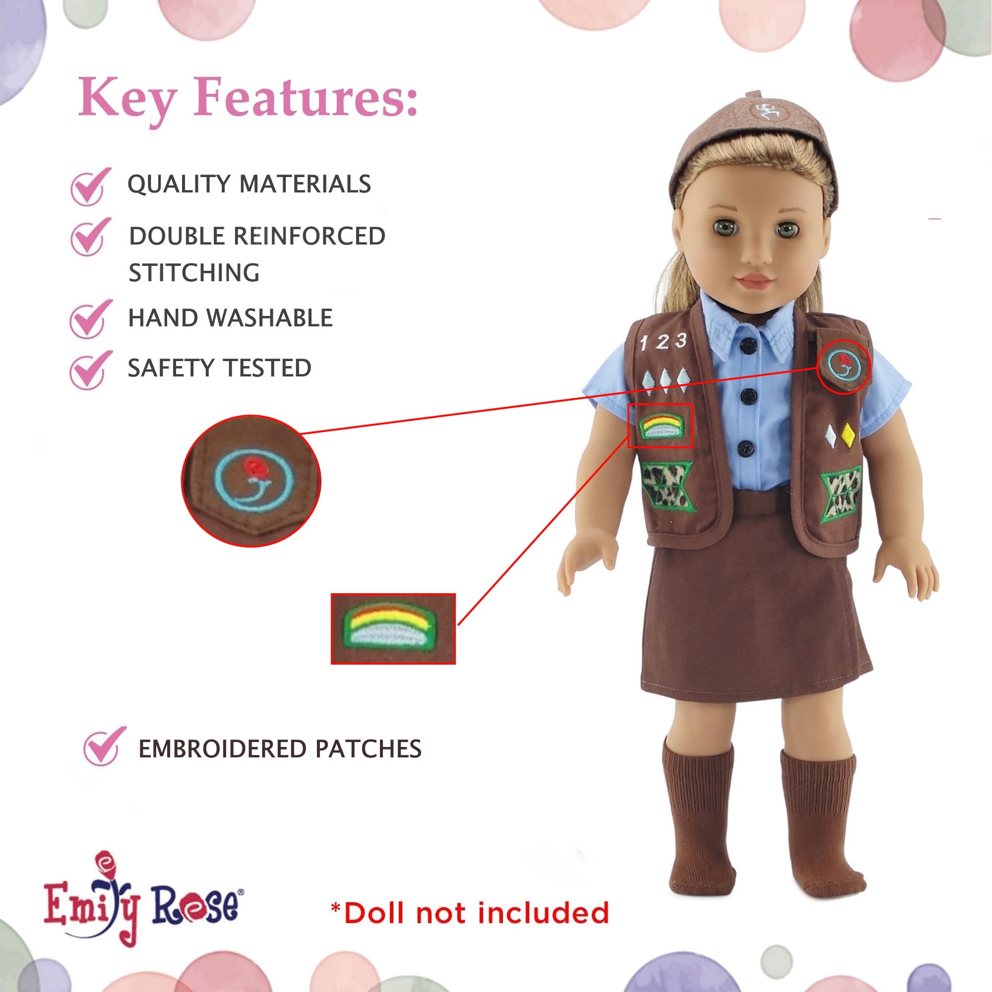 Emily Rose gift box presents the outfit as a ready-to-gift set.