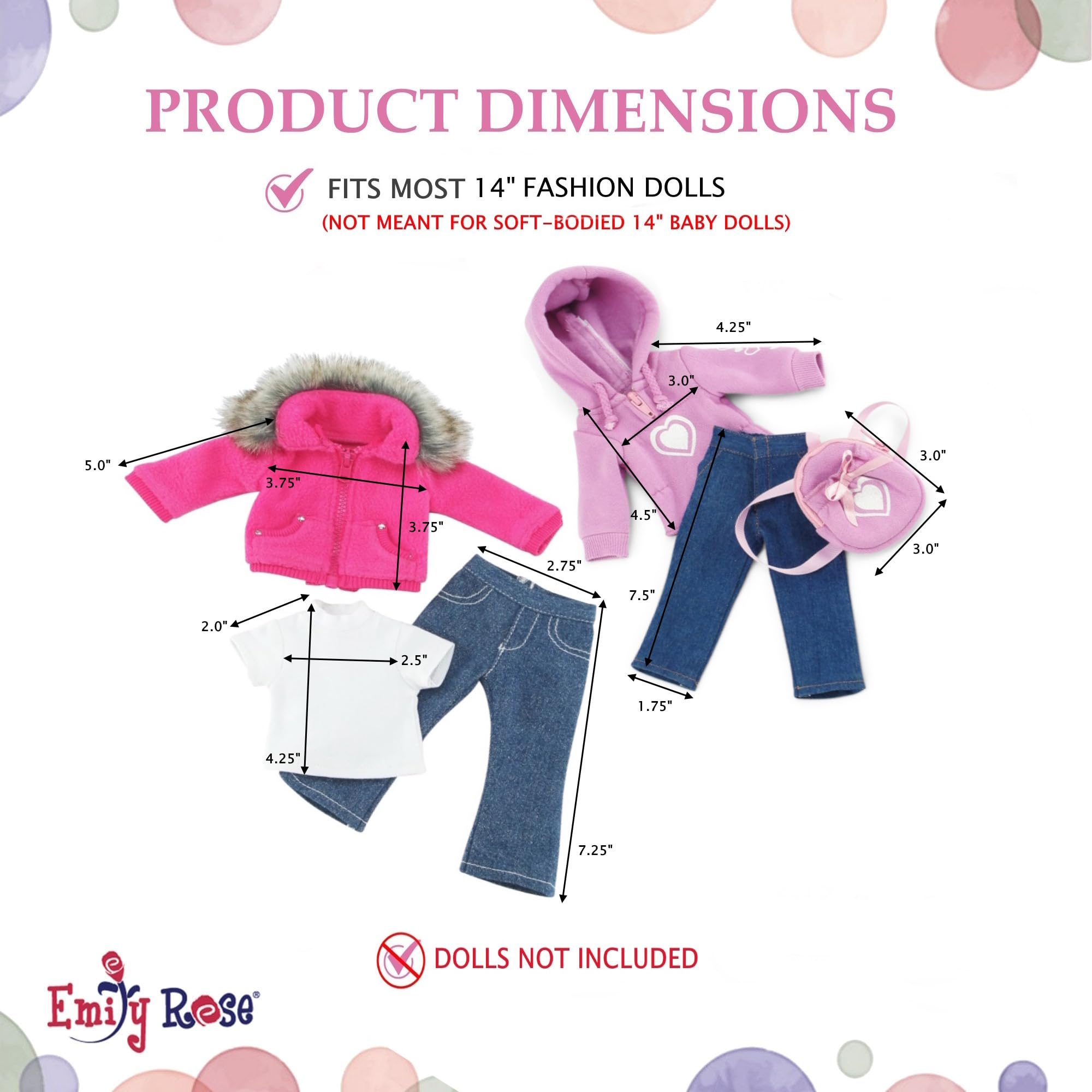  Emily Rose doll fashion play setup sparks imaginative storytelling.