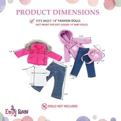  Emily Rose doll fashion play setup sparks imaginative storytelling.