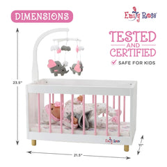 Emily Rose doll lovey provides a soft cuddle accessory for playtime.