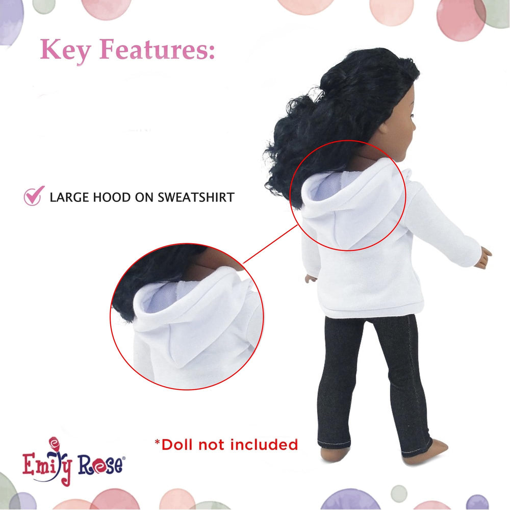 Emily Rose outfit suitable for indoor and outdoor play.