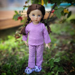Emily Rose double reinforced stitching on doll clothing for durability