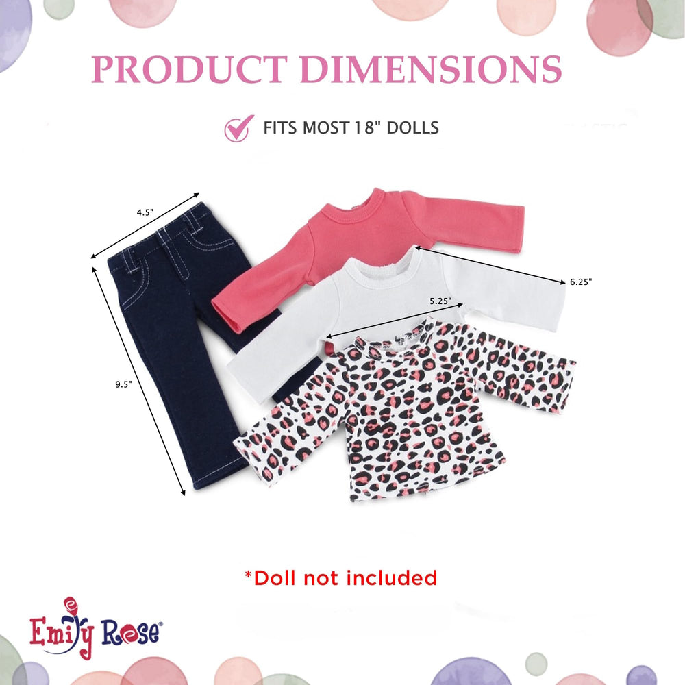Emily Rose jeans show precise white stitching for classic denim
