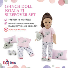Emily Rose koala-print pajama bottoms for easy mix-and-match outfits
