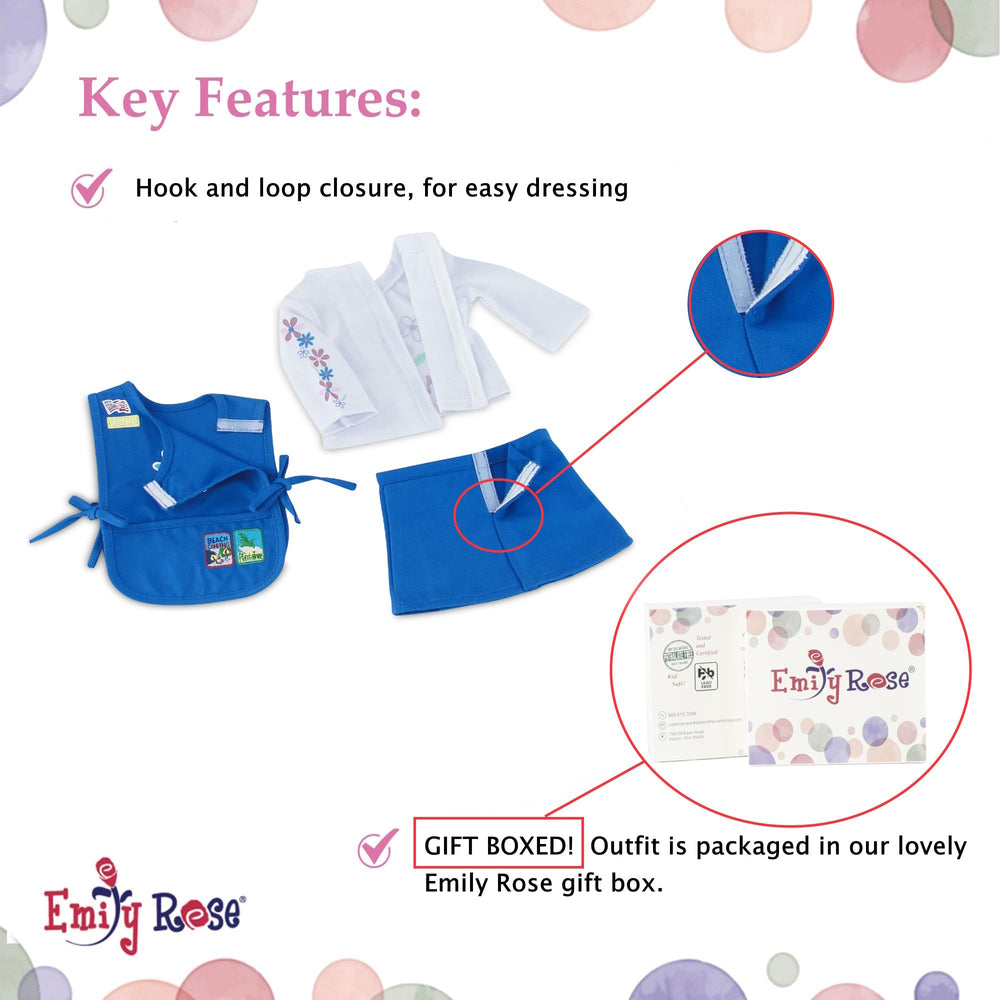 Emily Rose official licensing badge confirms brand authenticity.