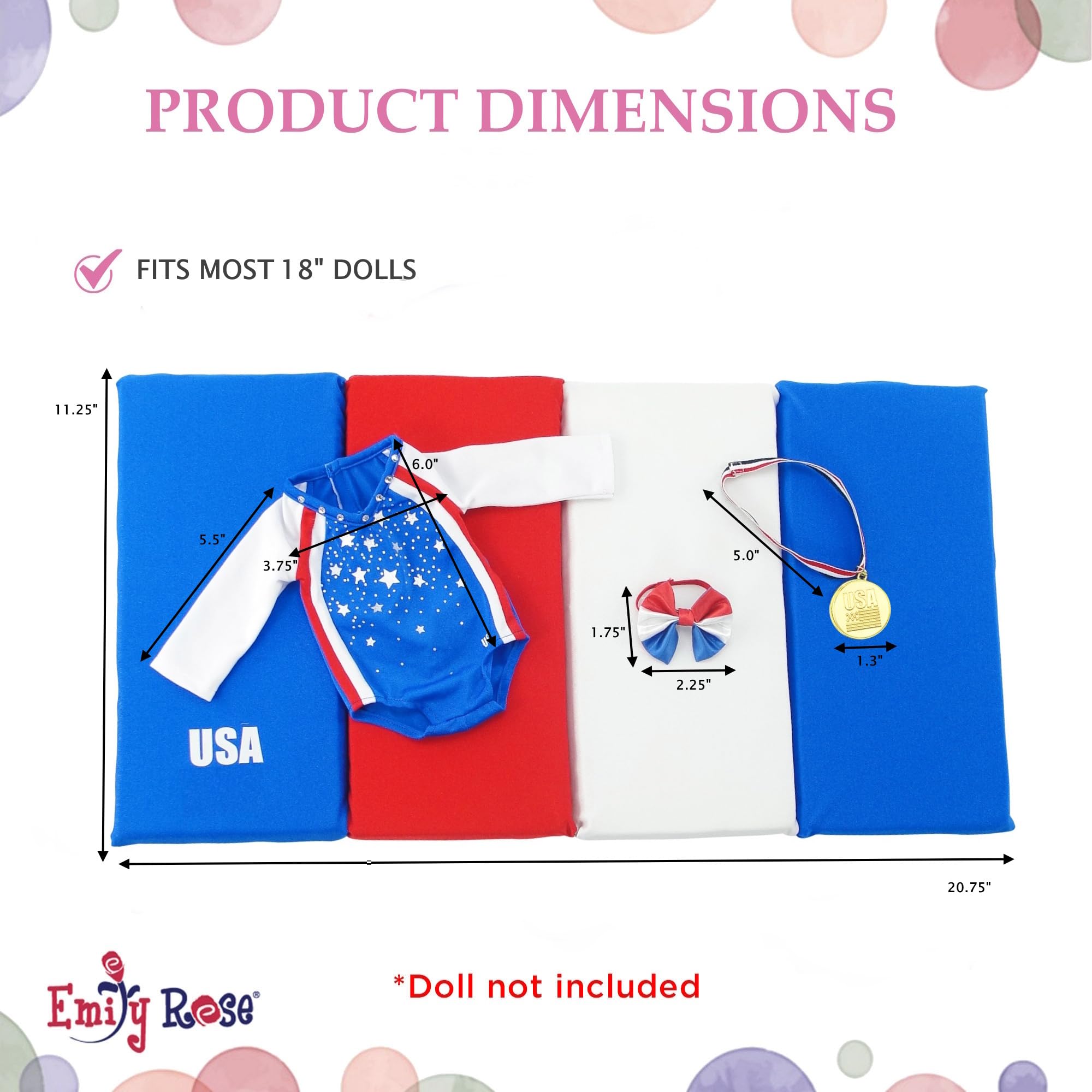 Emily Rose patriotic stickers brighten face art and storytelling.
