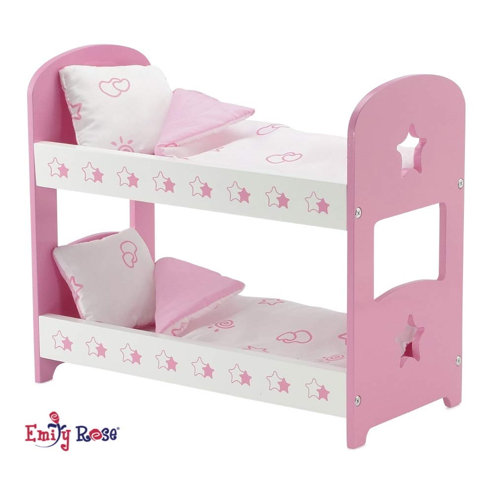 Premium engineered wood construction of Emily Rose bunk bed