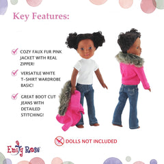 Emily Rose six-piece bundle showcases complete fashion set.