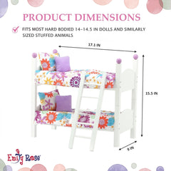 Emily Rose two-bed configuration showing versatile layouts for dolls