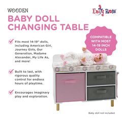 Emily Rose universal compatibility fits 14 to 19 inch dolls