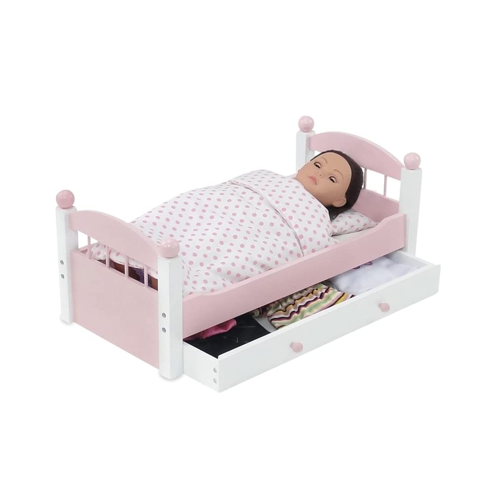 Emily Rose universal fit accommodates American Girl and similar 18-inch dolls.