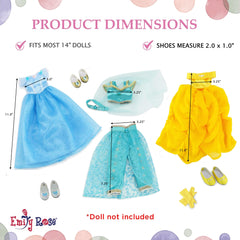 Emily Rose yellow fairy-tale gown ideal for sunny, imaginative storytelling.