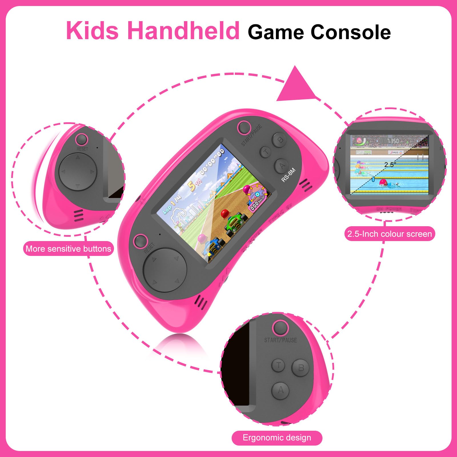 E-MODS GAMING headphone output port supports quiet solo play.