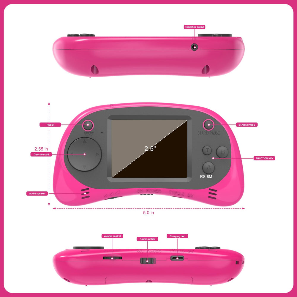 E-MODS GAMING portable travel design with strap for easy carry.