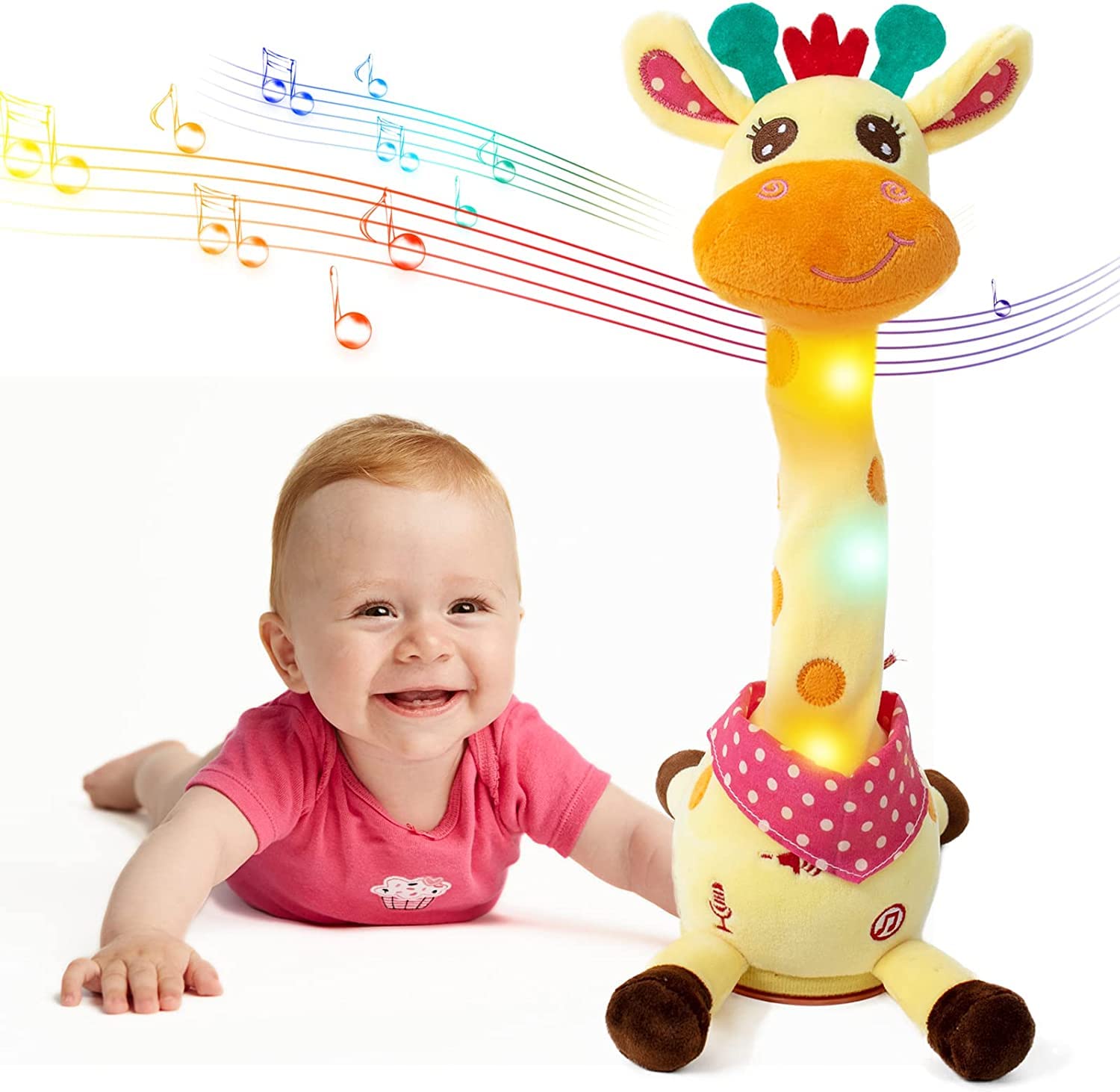 Safe-for-play construction with soft PP cotton filling.