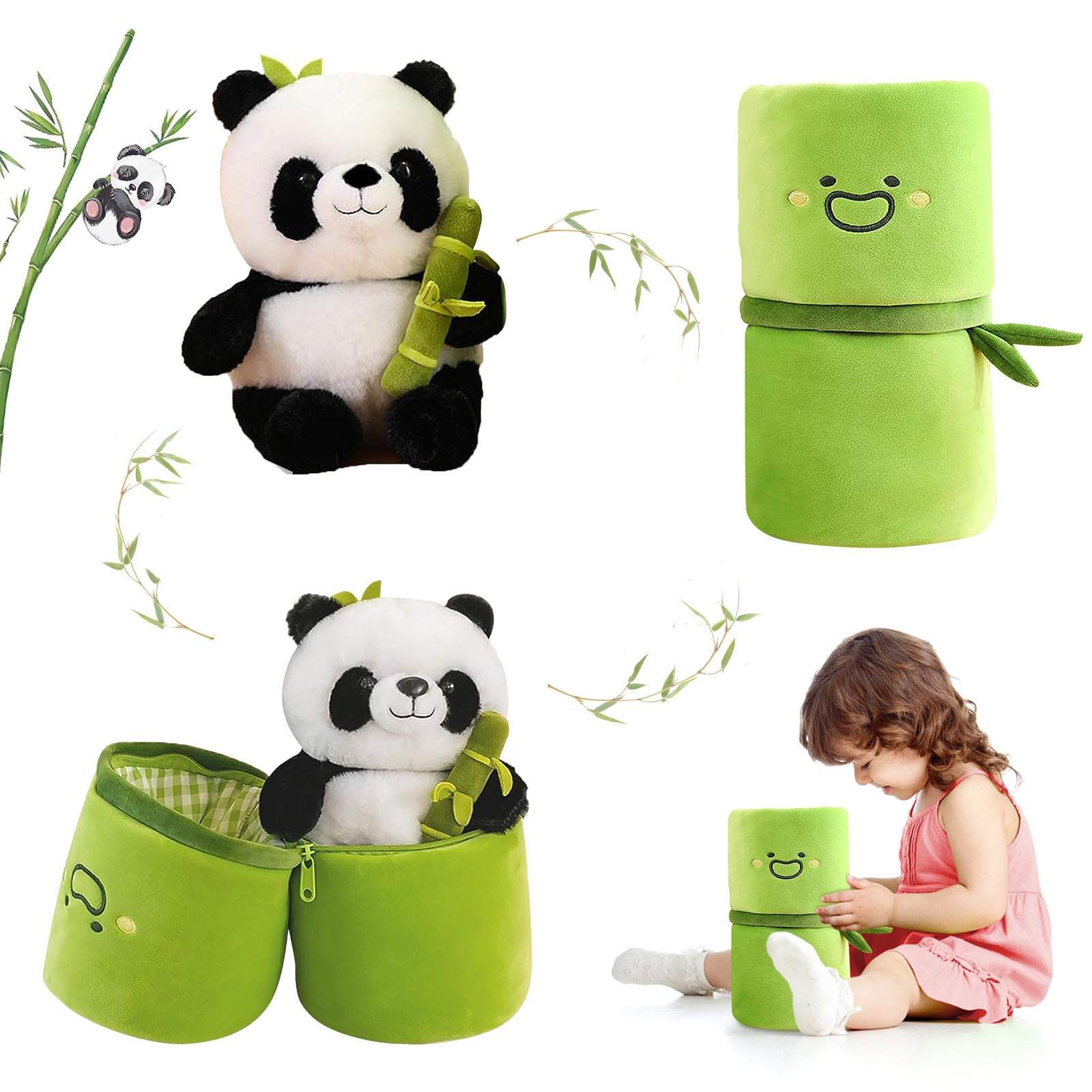 Emoin Panda child-friendly playtime companion, safe plush for gentle adventures.