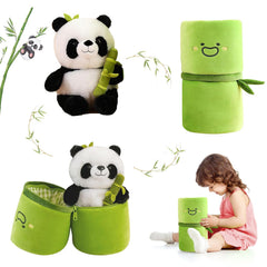 Emoin Panda child-friendly playtime companion, safe plush for gentle adventures.